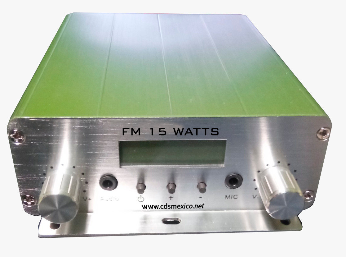 Transmisor de Radio FM de 15 watts