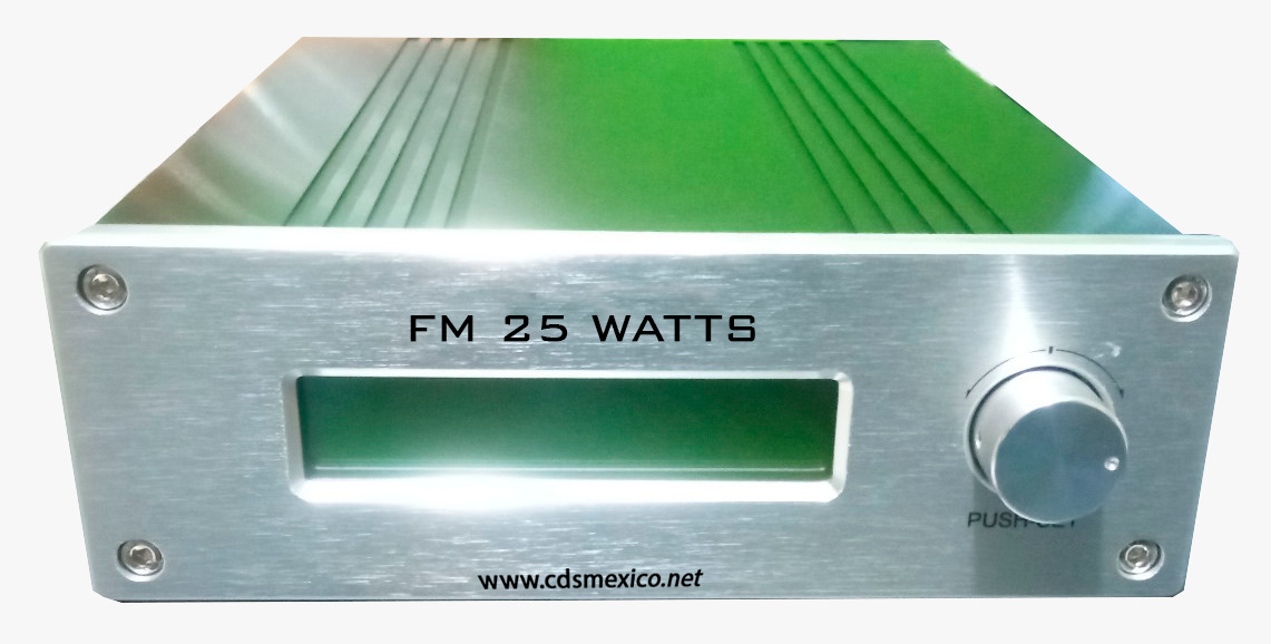 Transmisor de radio FM de 25 watts