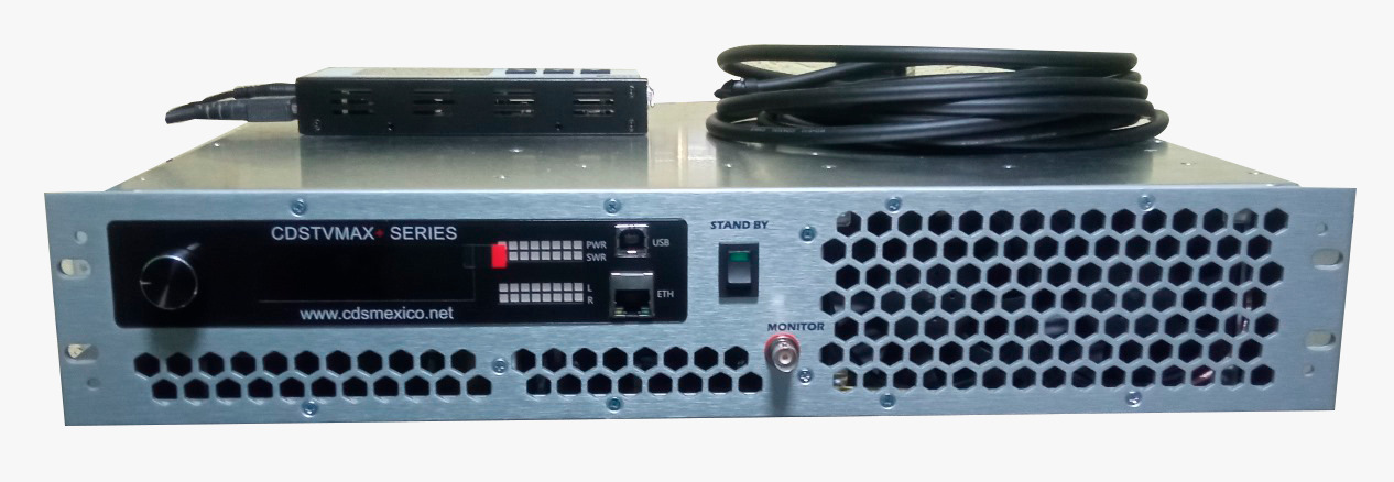 Transmisor televisi&oacute;n digital 400 watts Banda III